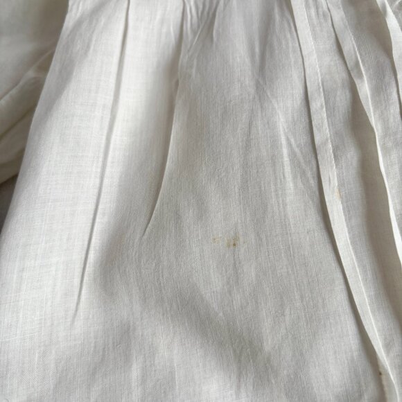 Antique Edwardian White Lacey Cotton Shirtwaist Blouse Bodice - Picture 12 of 16
